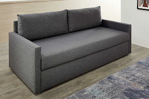 Schlafsofa Z22574 - Stoffbezug grau