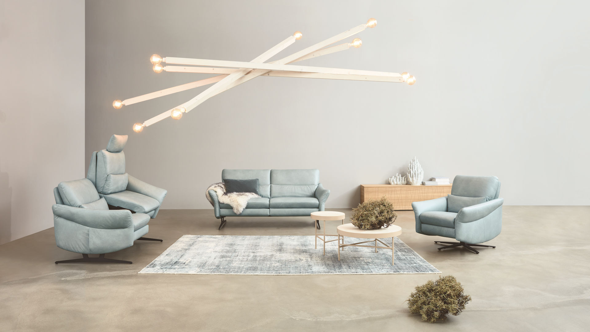 Polstergarnitur Z22794 - Leder